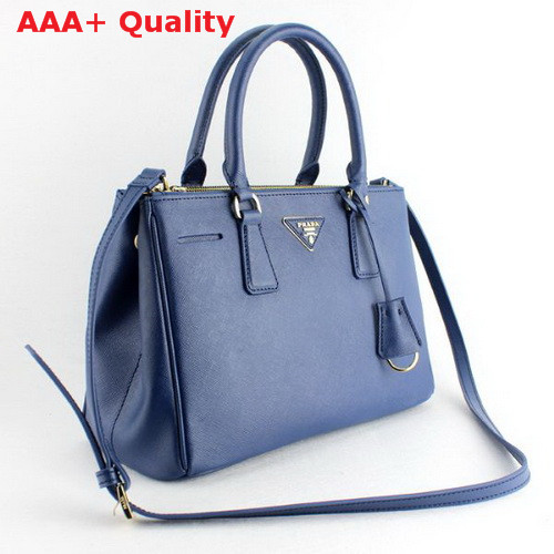 Prada Small Killer Bag in Blue Real Leather Replica