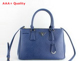 Prada Small Killer Bag in Blue Real Leather Replica