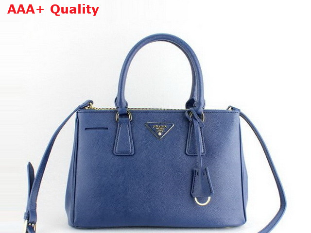 Prada Small Killer Bag in Blue Real Leather Replica