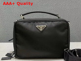 Prada Brique Nylon Cross Body Bag in Black Replica