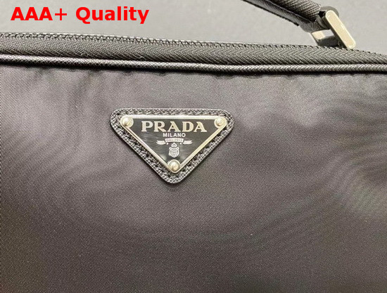 Prada Brique Nylon Cross Body Bag in Black Replica