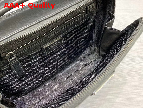 Prada Brique Nylon Cross Body Bag in Black Replica