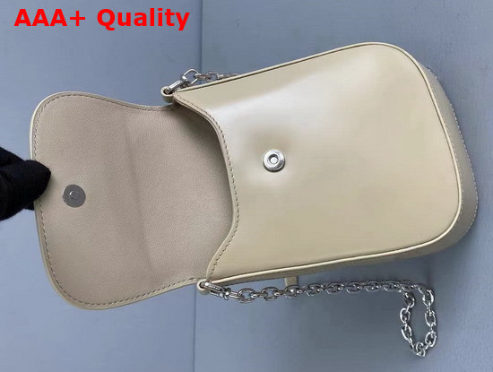 Prada Brushed Leather Mini Bag in Desert Beige 1BH185 Replica