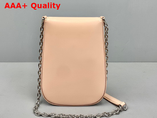 Prada Brushed Leather Mini Bag in Nude 1BH185 Replica