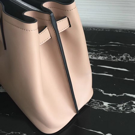 Prada Calf Leather Tote in Pink