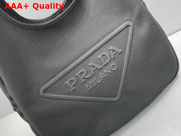 Prada Canvas Hobo Bag in Black Replica