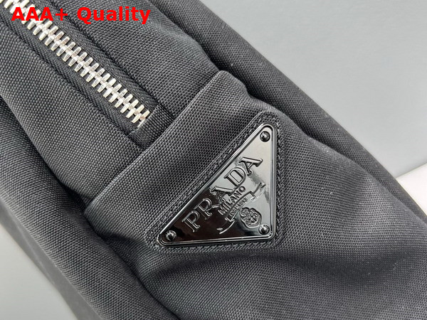 Prada Canvas Hobo Bag in Black Replica