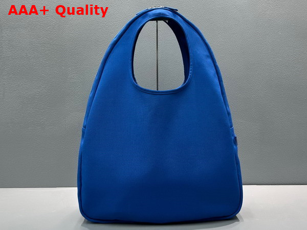 Prada Canvas Hobo Bag in Blue Replica