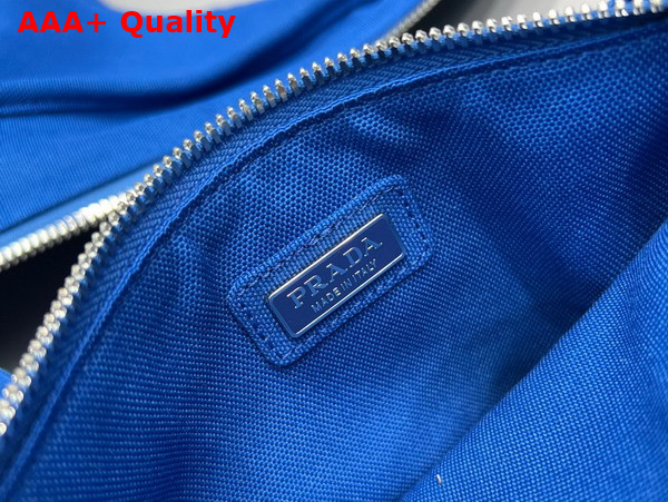 Prada Canvas Hobo Bag in Blue Replica