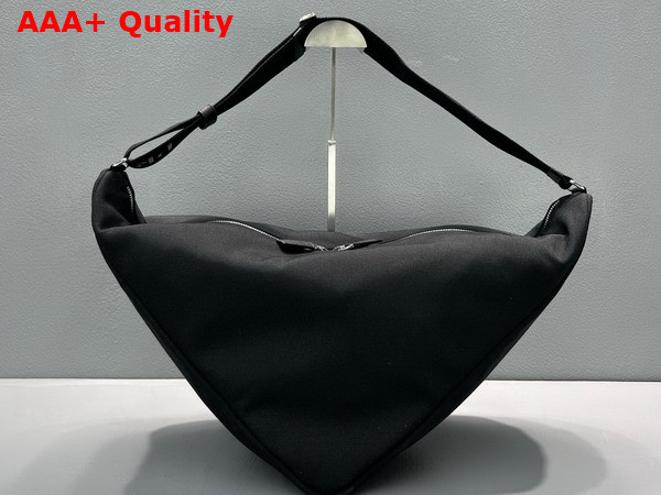 Prada Canvas Prada Triangle Bag in Black 2VY007 Replica