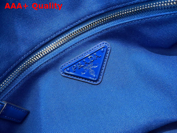 Prada Canvas Prada Triangle Bag in Cobalt Blue 2VY007 Replica