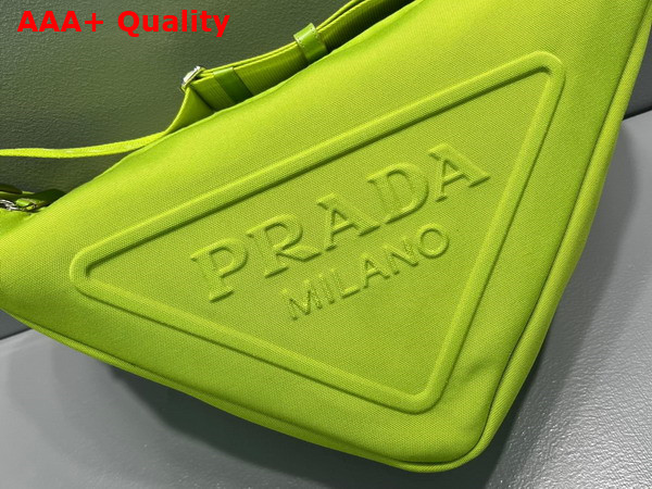 Prada Canvas Prada Triangle Bag in Fern Green 2VY007 Replica