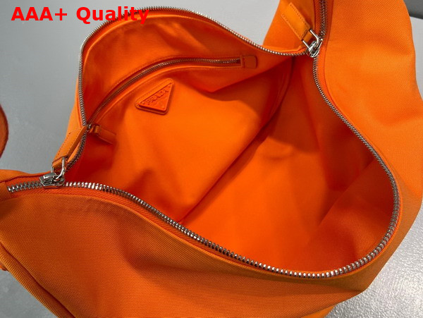 Prada Canvas Prada Triangle Bag in Orange 2VY007 Replica