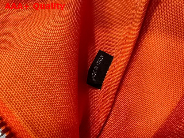 Prada Canvas Prada Triangle Bag in Orange 2VY007 Replica