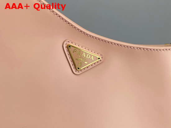 Prada Cleo Brushed Leather Chain Bag in Pink Replica