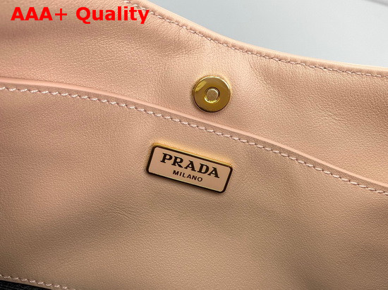 Prada Cleo Brushed Leather Chain Bag in Pink Replica