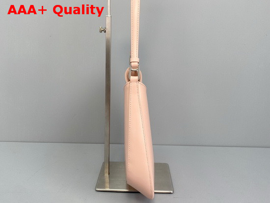 Prada Cleo Brushed Leather Shoulder Bag in Pink Replica