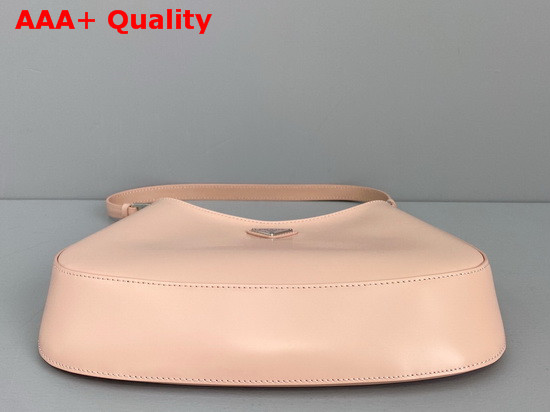 Prada Cleo Brushed Leather Shoulder Bag in Pink Replica