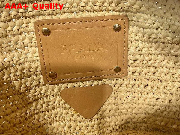 Prada Crochet Shoulder Bag in Natural 1BH196 Replica