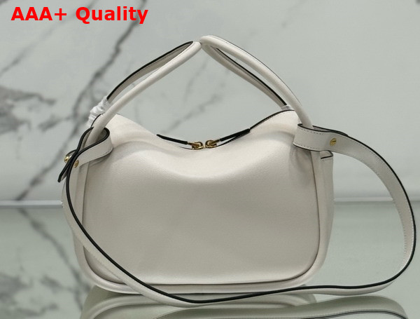 Prada Darling Leather Handbag in White 1BA451 Replica