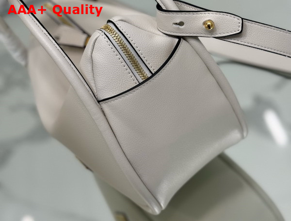 Prada Darling Leather Handbag in White 1BA451 Replica