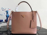 Prada Double Saffiano Leather Bag in Pink