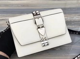 Prada Elektra Calf Leather Bag in White