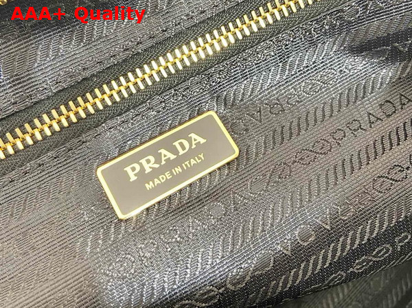 Prada Extra Large Leather Handbag in Dark Brown 1BA439 Replica