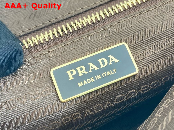 Prada Extra Large Suede Handbag in Cocoa Brown 1BA439 Replica