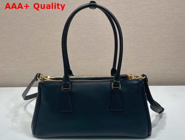 Prada Galleria East West Leather Bag in Black Replica