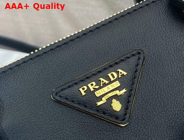 Prada Galleria East West Leather Bag in Black Replica