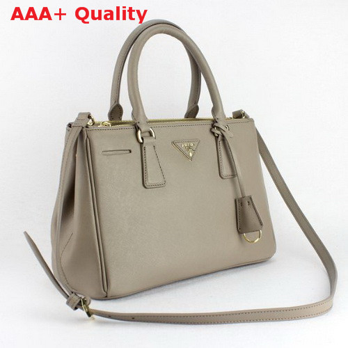 Prada Small Killer Bag in Grey Leather Replica