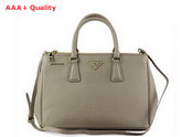 Prada Killer Bag Grey Saffiano Leather Replica