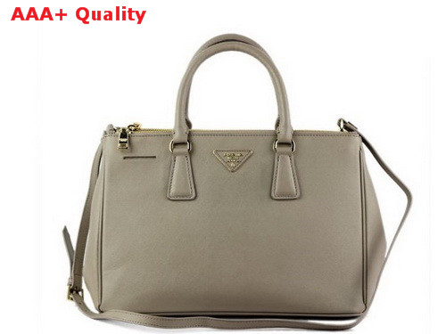 Prada Killer Bag Grey Saffiano Leather Replica