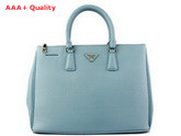 Prada Large Killer Bag Light Blue Replica