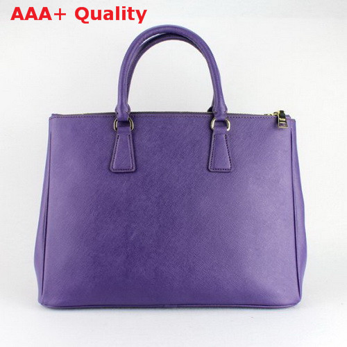 Prada Large Killer Bag Purple Saffiano Leather Replica