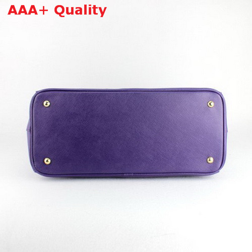 Prada Large Killer Bag Purple Saffiano Leather Replica