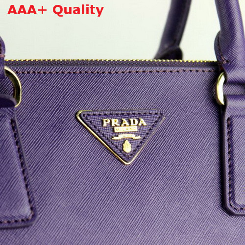 Prada Large Killer Bag Purple Saffiano Leather Replica