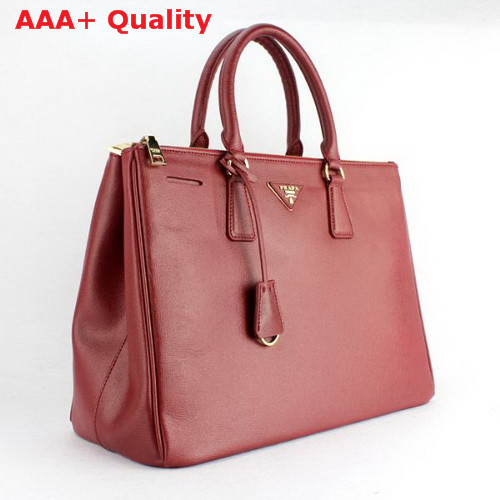 Prada Saffiano Leather Large Killer Bag in Red Replica