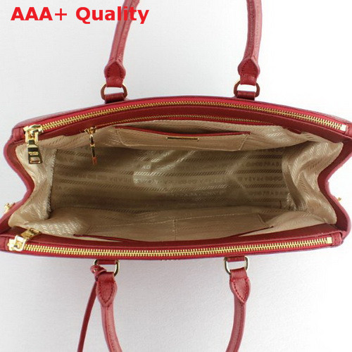 Prada Saffiano Leather Large Killer Bag in Red Replica