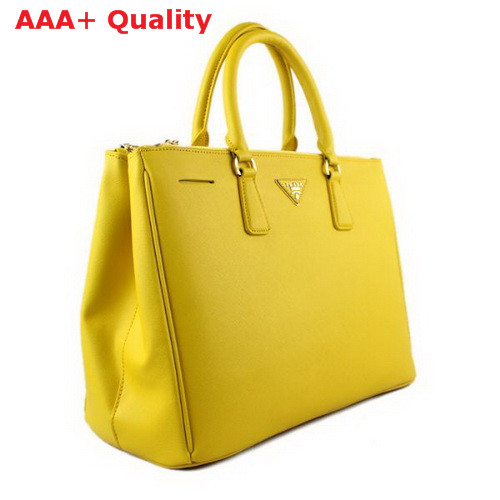 Prada Large Killer Bag Light Yellow Replica