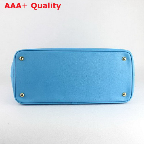 Prada Large Killer Bag Skyblue Leather Replica