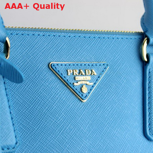 Prada Large Killer Bag Skyblue Leather Replica