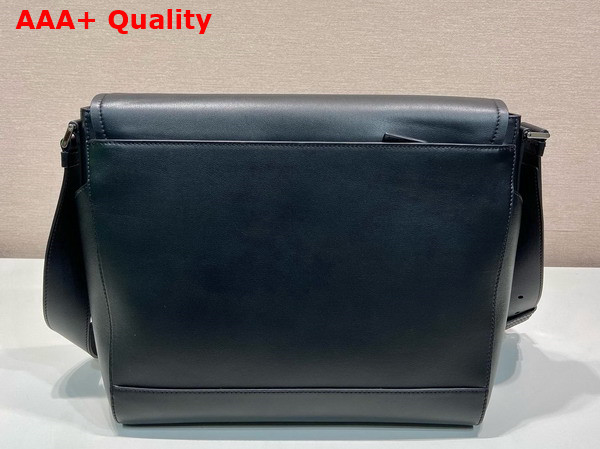 Prada Large Leather Shoulder Bag in Black 2VD068 Replica