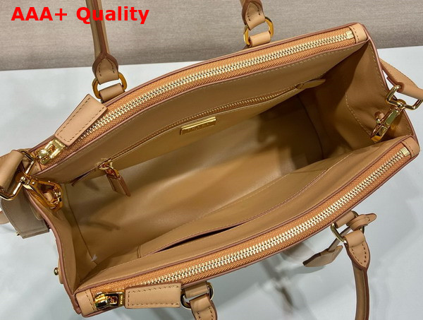 Prada Large Prada Galleria Leather Bag in Caramel 1BA274 Replica