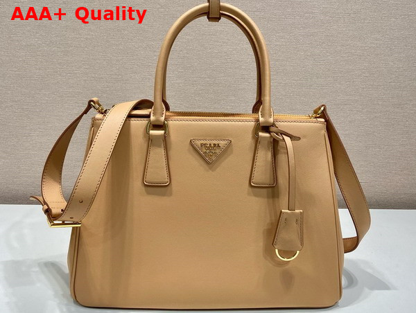 Prada Large Prada Galleria Leather Bag in Caramel 1BA274 Replica