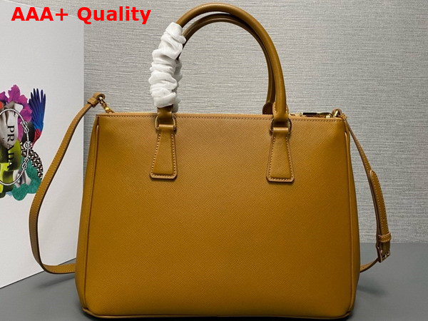 Prada Large Prada Galleria Saffiano Leather Bag in Caramel 1BA274 Replica