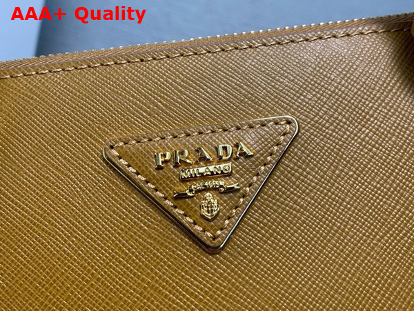 Prada Large Prada Galleria Saffiano Leather Bag in Caramel 1BA274 Replica