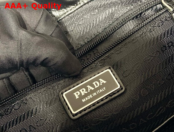 Prada Leather Backpack in Black 2VZ108 Replica