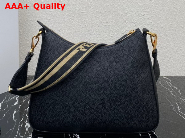 Prada Leather Bag in Black 1BC178 Replica